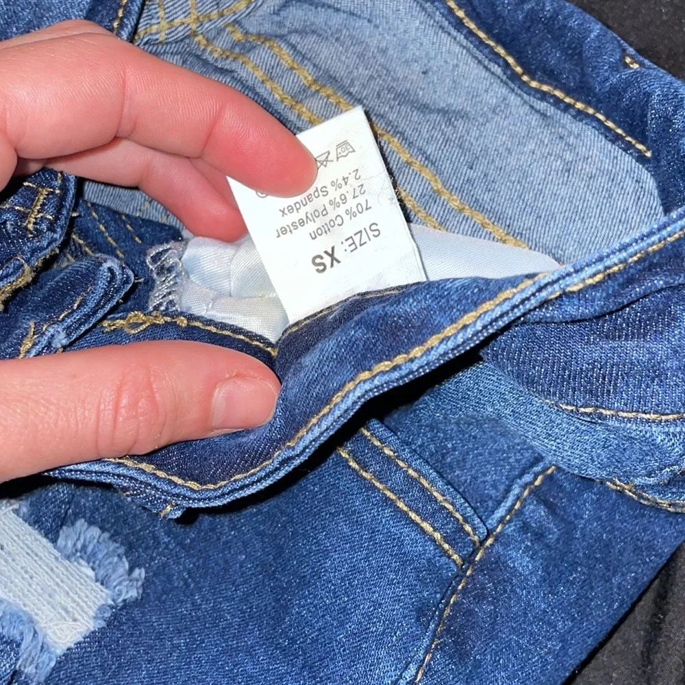 Blue Ripped Jeans - Picture 3 of 3